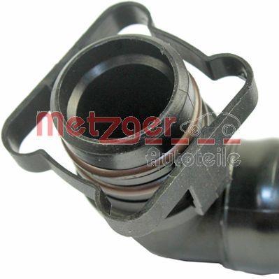 Tuyau, ventilation de carter-moteur (Tuyau de vapeur d'huile moteur) METZGER ref. 2380047